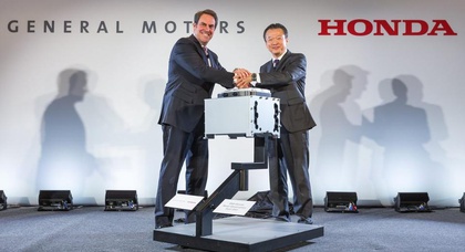GM и Honda создали СП по производству топливных элементов