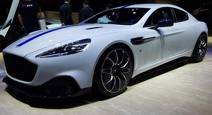 В Шанхае представлен первый серийный электрокар Aston Martin — Rapide E 