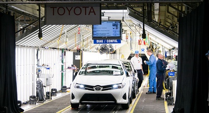 Toyota остановила семь европейских заводов 
