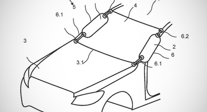 Компания Mercedes-Benz запатентовала новый вид подушек безопасности 