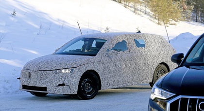 Универсал Škoda Octavia нового поколения «поймали» на тестах 