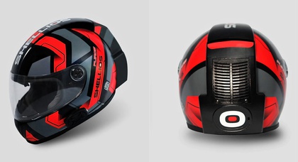 Shellios Puros — мотоциклетный шлем за 56 долларов с встроенным вентилятором и HEPA-фильтром