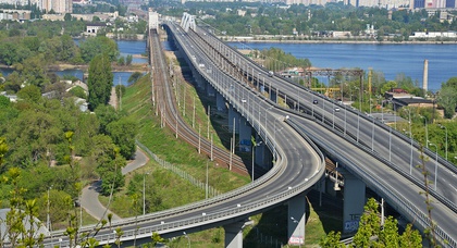 В Киеве предложили построить 25-километровую эстакаду от Святошино до Дарницкого моста