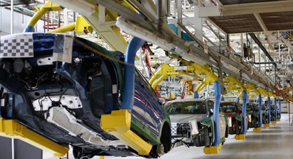 В ноябре в Украине выросло производство легковых автомобилей и автобусов 