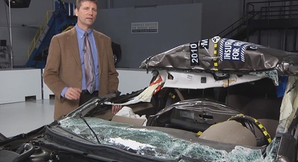 Американский NCAP разбил Chevrolet Malibu о прицепы (видео)