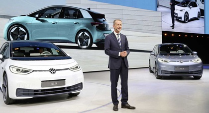 Гендиректор Volkswagen назвал преимущества электромобилей над бензиновыми и дизельными машинами