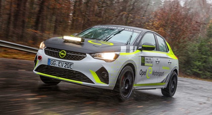 Opel вывел на тесты раллийный Corsa-e