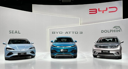 Китайская BYD выходит на рынок Японии с тремя электромобилями