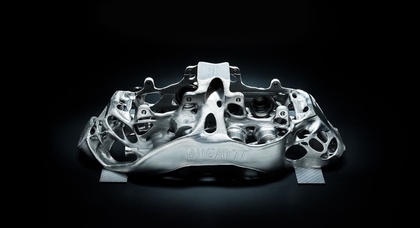 Bugatti напечатала тормозной суппорт c помощью 3D-принтера