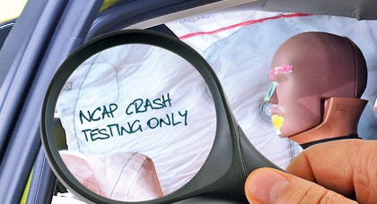 В машинах для краш-тестов обнаружили детали с подозрительными метками «Euro NCAP only»
