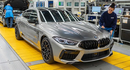 Новый BMW M8 Gran Coupe встал на конвейер 