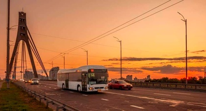 В Киеве появились гибридные автобусы Volvo