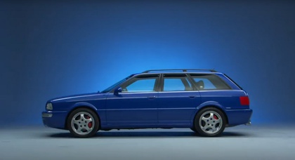 Audi показала рекламу универсала RS2, которую сняли 25 лет назад и оставили в архиве