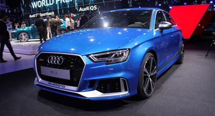 Audi представила «заряженный» седан RS3