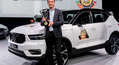 Кроссовер Volvo XC40 выбрали европейским «Автомобилем года 2018»