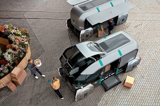 Renault представила роботизированный фургон для доставки товаров 