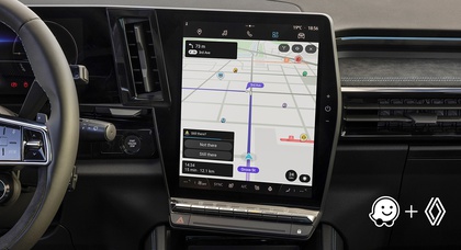 Renault интегрировал Waze непосредственно в мультимедийные системы своих автомобилей