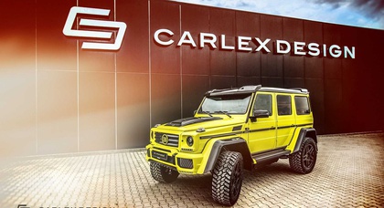 Ателье Carlex Design доработало дизайн Mercedes-Benz G500 4x4²