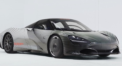 McLaren представил первый тестовый образец гиперкара Speedtail