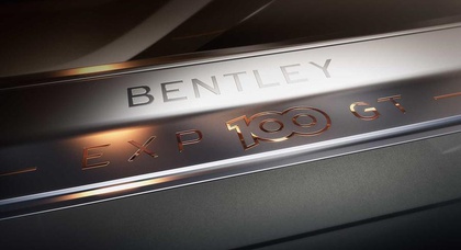 Bentley анонсировала «столетний» концепт EXP 100 GT 