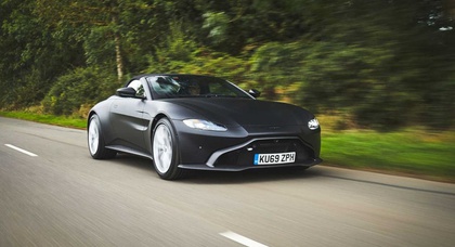 Купе Aston Martin Vantage обзавелось открытой версией 