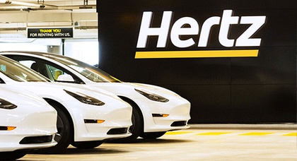 Прокатная компания Hertz заказала 100 тысяч электромобилей Tesla