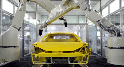 Ferrari освоила новую технологию окраски кузова