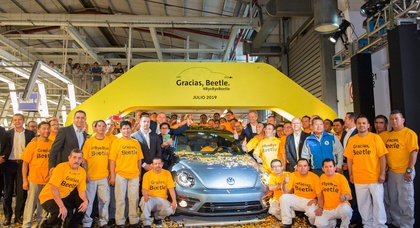 Volkswagen завершил производство Beetle 