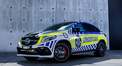 Австралийские копы получили 585-сильный Mercedes-Benz GLE Coupe