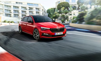 Хэтчбек Škoda Scala получил комплектацию Monte Carlo