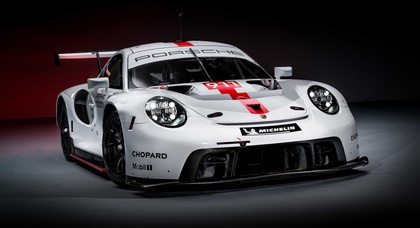 Porsche представила новый суперкар 911 RSR 