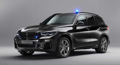BMW X5 защитили от взрывов гранат и атак беспилотников 