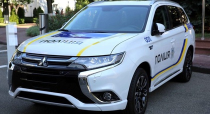 Названа окончательная стоимость Mitsubishi Outlander для украинской полиции