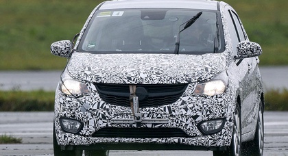 Бюджетный хетчбэк от Opel вывели на дорожные тесты