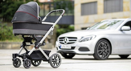 Mercedes-Benz выпустил коляску для младенцев