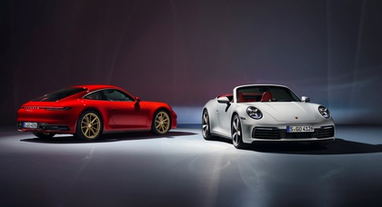 Семейство Porsche 911 пополнилось двумя новыми моделями  