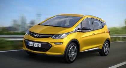 Opel показал бюджетный электрокар Ampera-e для Европы