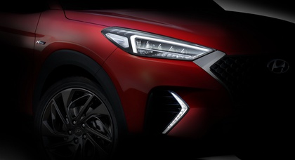 Hyundai анонсировал новую версию кроссовера Tucson 