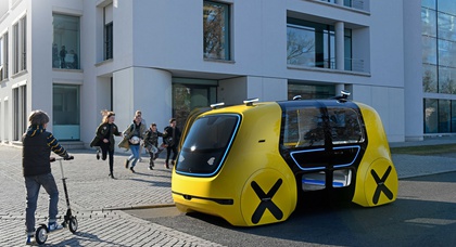 Женева 2018: Volkswagen представил автономный «школьный автобус» 