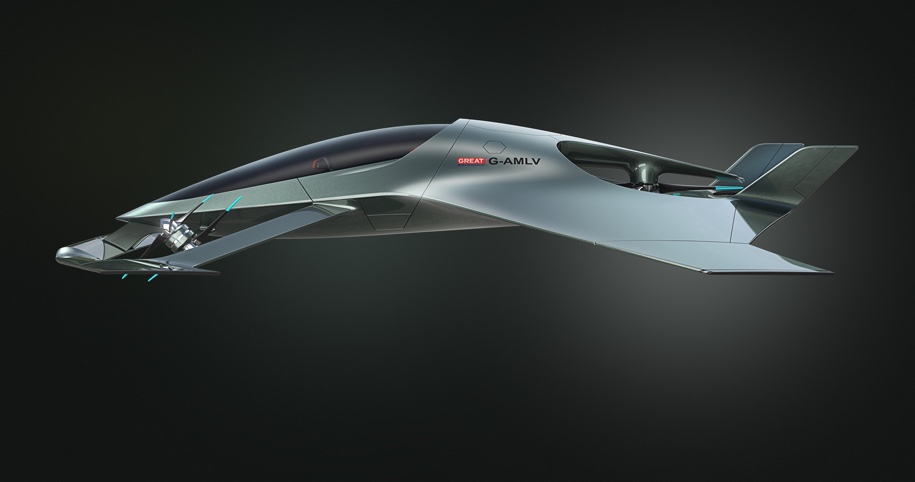 Aston Martin создал летающий автомобиль Volante Vision Concept
