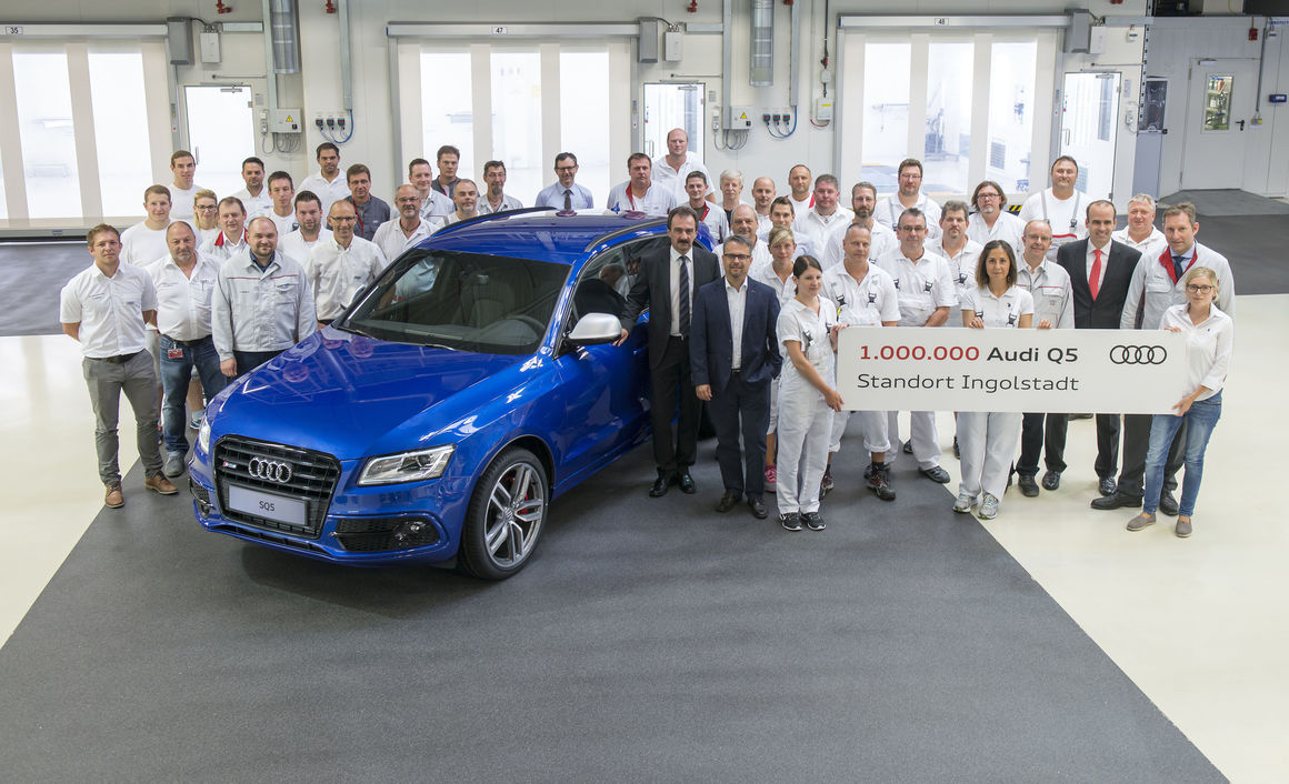 С конвейера в Ингольштадте сошёл миллионный Audi Q5