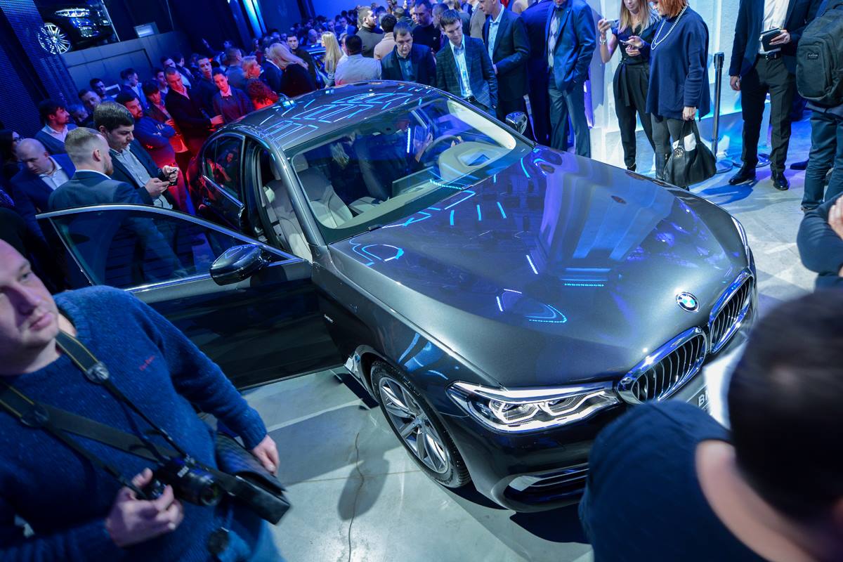 Новая «пятёрка» BMW представлена в Украине
