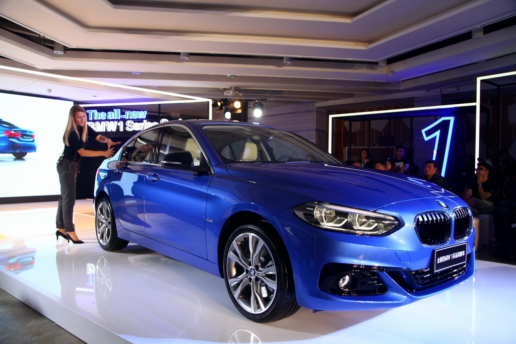 Компания BMW представила новый седан 1-й серии