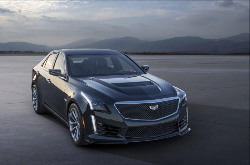 Компания Cadillac представила седан CTS-V 2016 модельного года