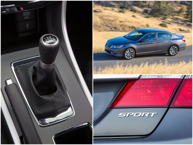 Honda Accord Sport 2013 USA — интерьер и экстерьер