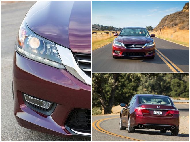 Honda Accord 2013 USA — экстерьер, коллаж