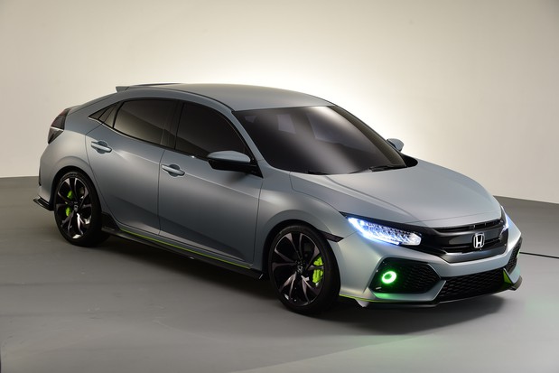 В Женеве представлен прототип нового хэтчбека Honda Civic (видео)