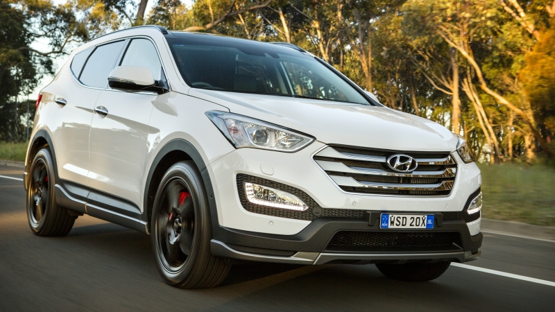Hyundai выпустит «заряженный» Santa Fe SR
