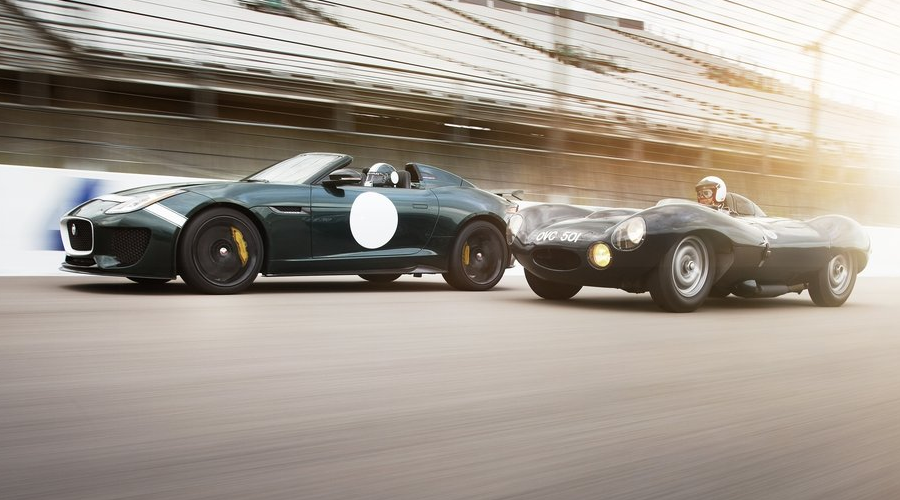 Jaguar F-Type Project 7 and D-Type