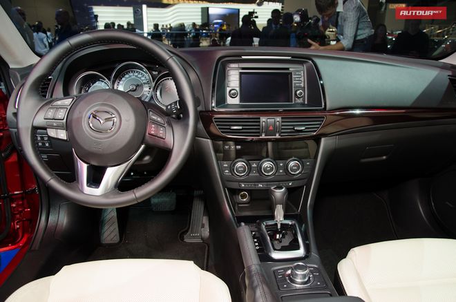 Новая Mazda6 — интерьер, фото 3